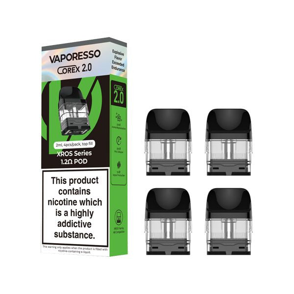Vaporesso XROS Series Corex 2.0 Replacement Pods - Oxford Vapours - Begin Your Vaping Journey With Oxford Vapours