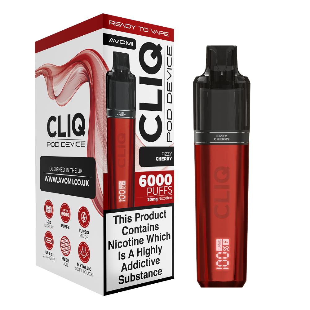 Avomi Cliq Pre-filled Pod Kit - Oxford Vapours - Begin Your Vaping Journey With Oxford Vapours