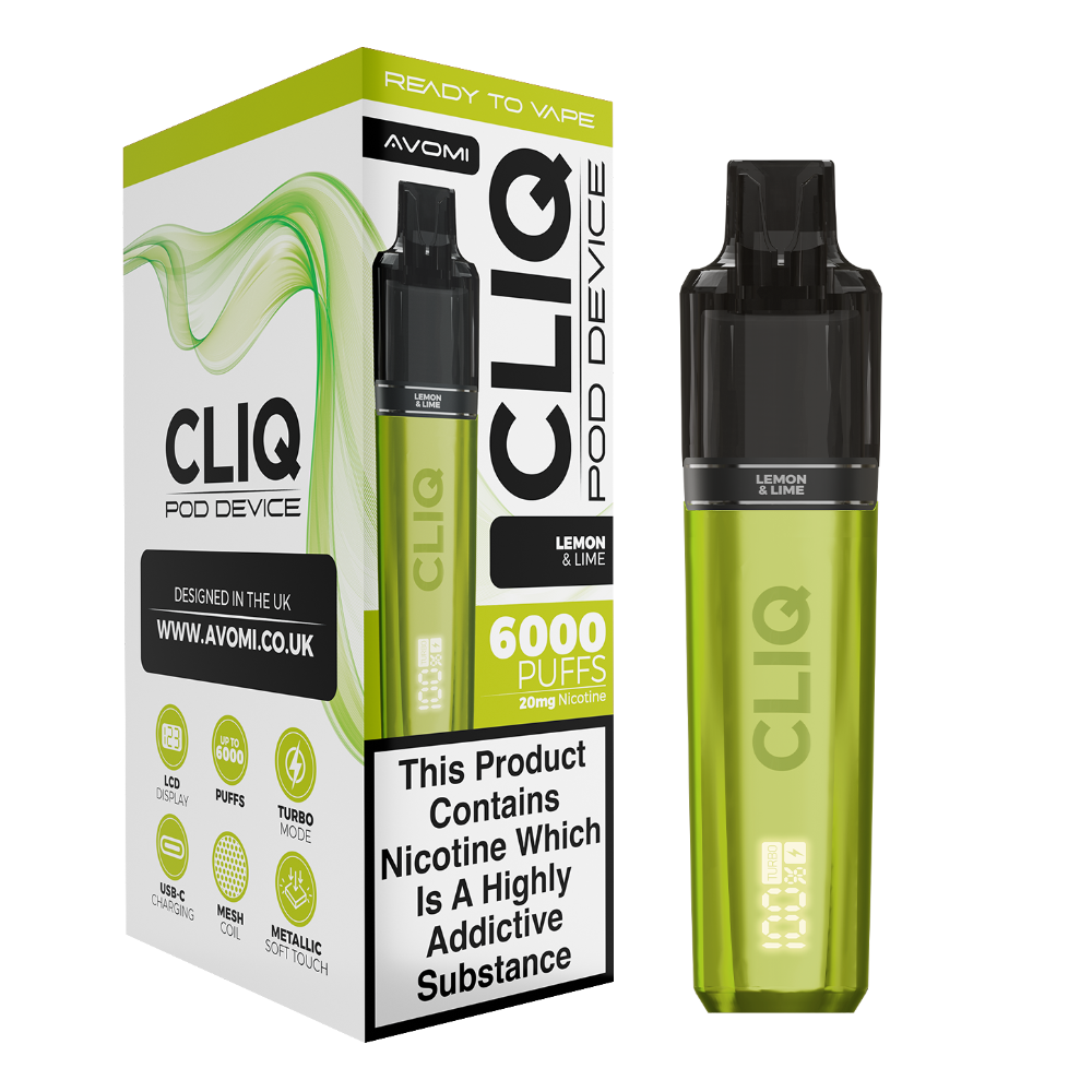 Avomi Cliq Pre-filled Pod Kit - Oxford Vapours - Begin Your Vaping Journey With Oxford Vapours