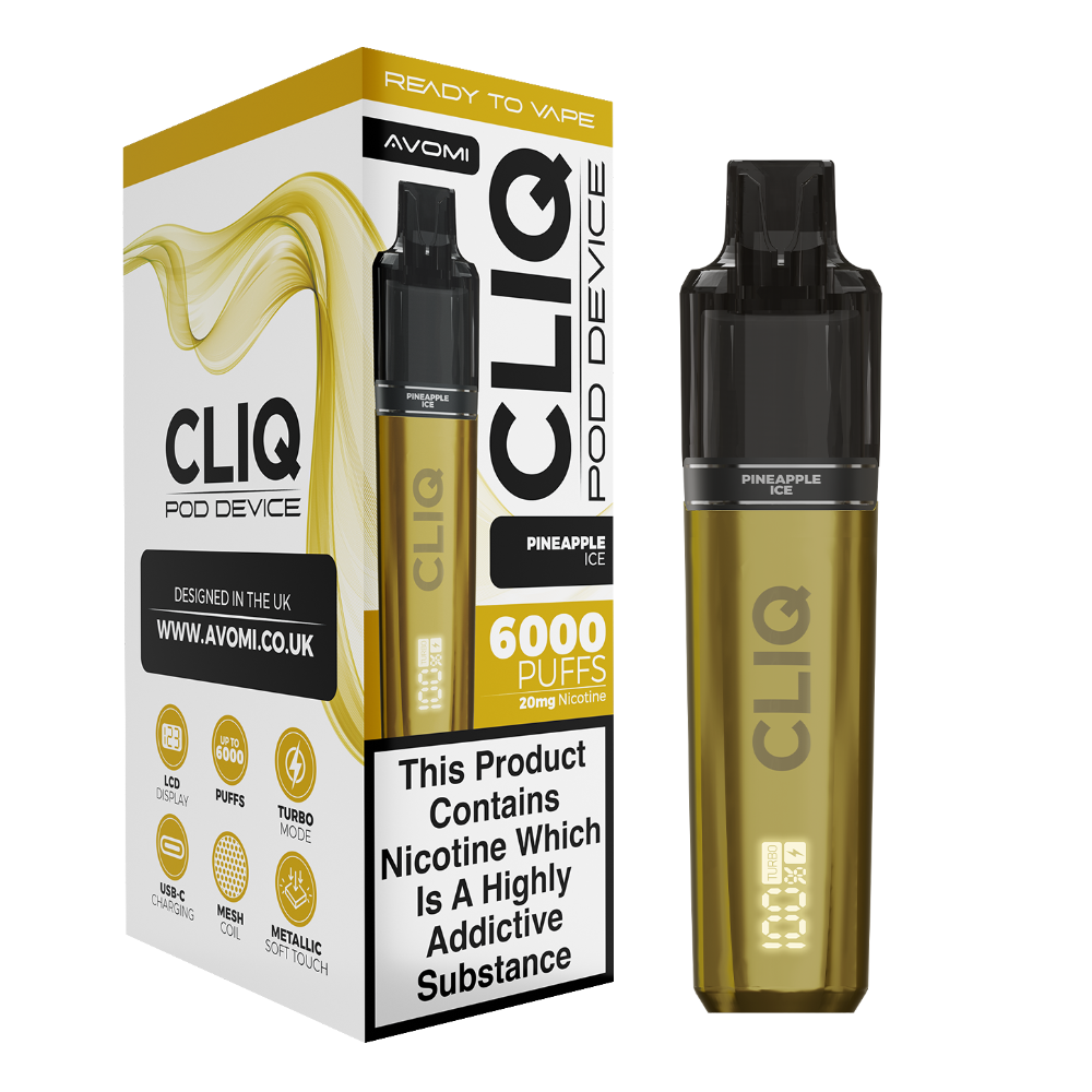 Avomi Cliq Pre-filled Pod Kit - Oxford Vapours - Begin Your Vaping Journey With Oxford Vapours