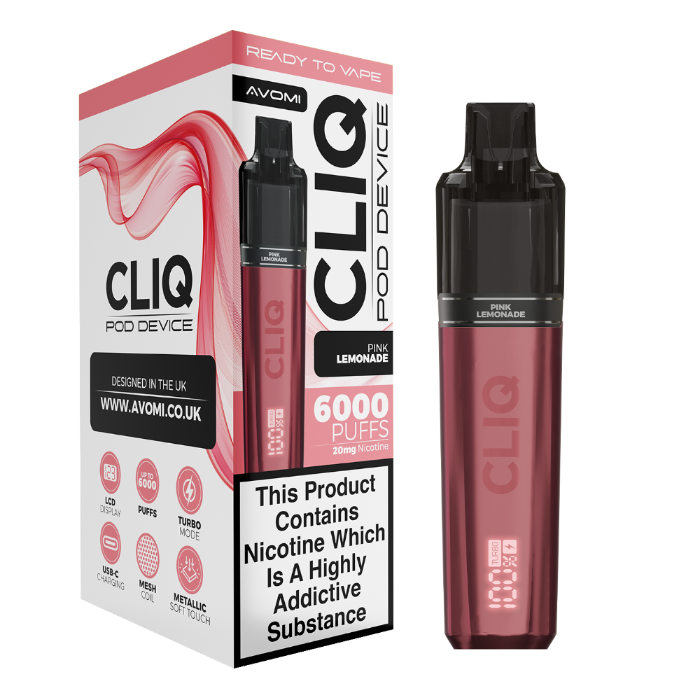 Avomi Cliq Pre-filled Pod Kit - Oxford Vapours - Begin Your Vaping Journey With Oxford Vapours