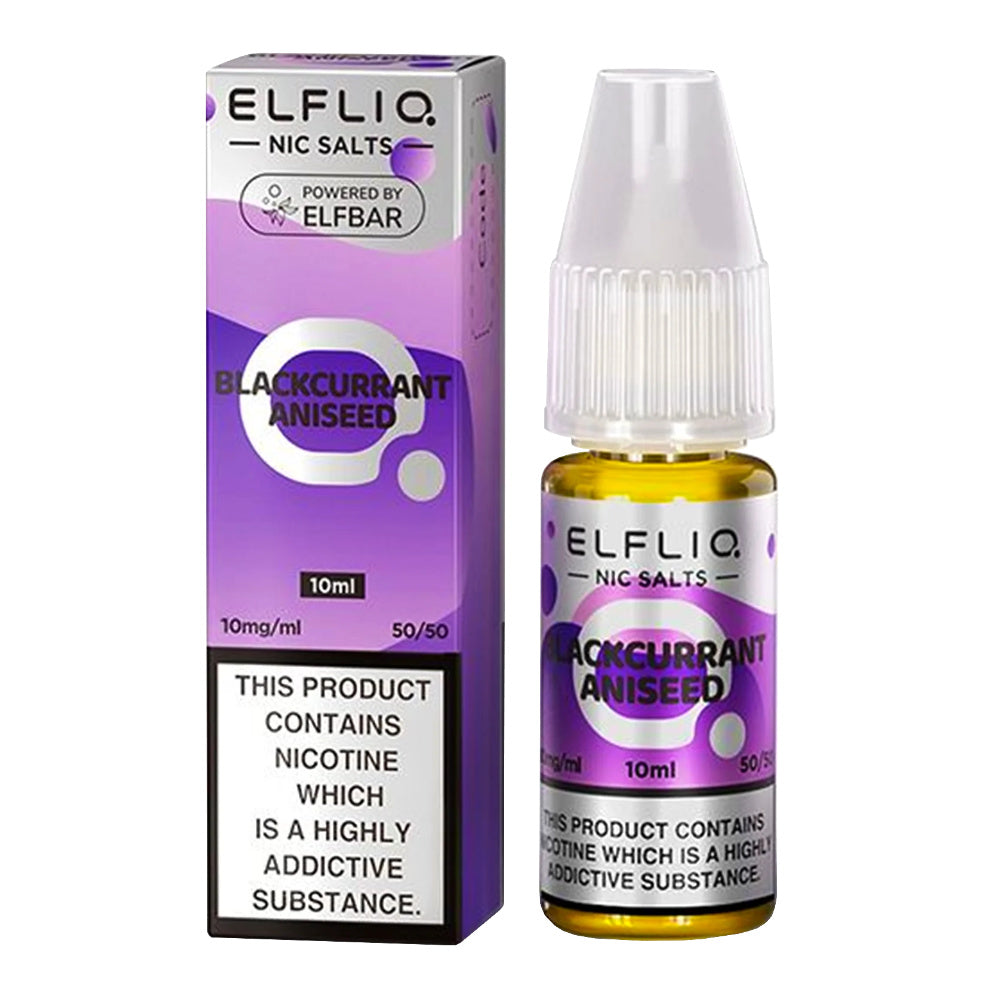 Elfliq 10ml Nic Salts - Oxford Vapours - Begin Your Vaping Journey With Oxford Vapours