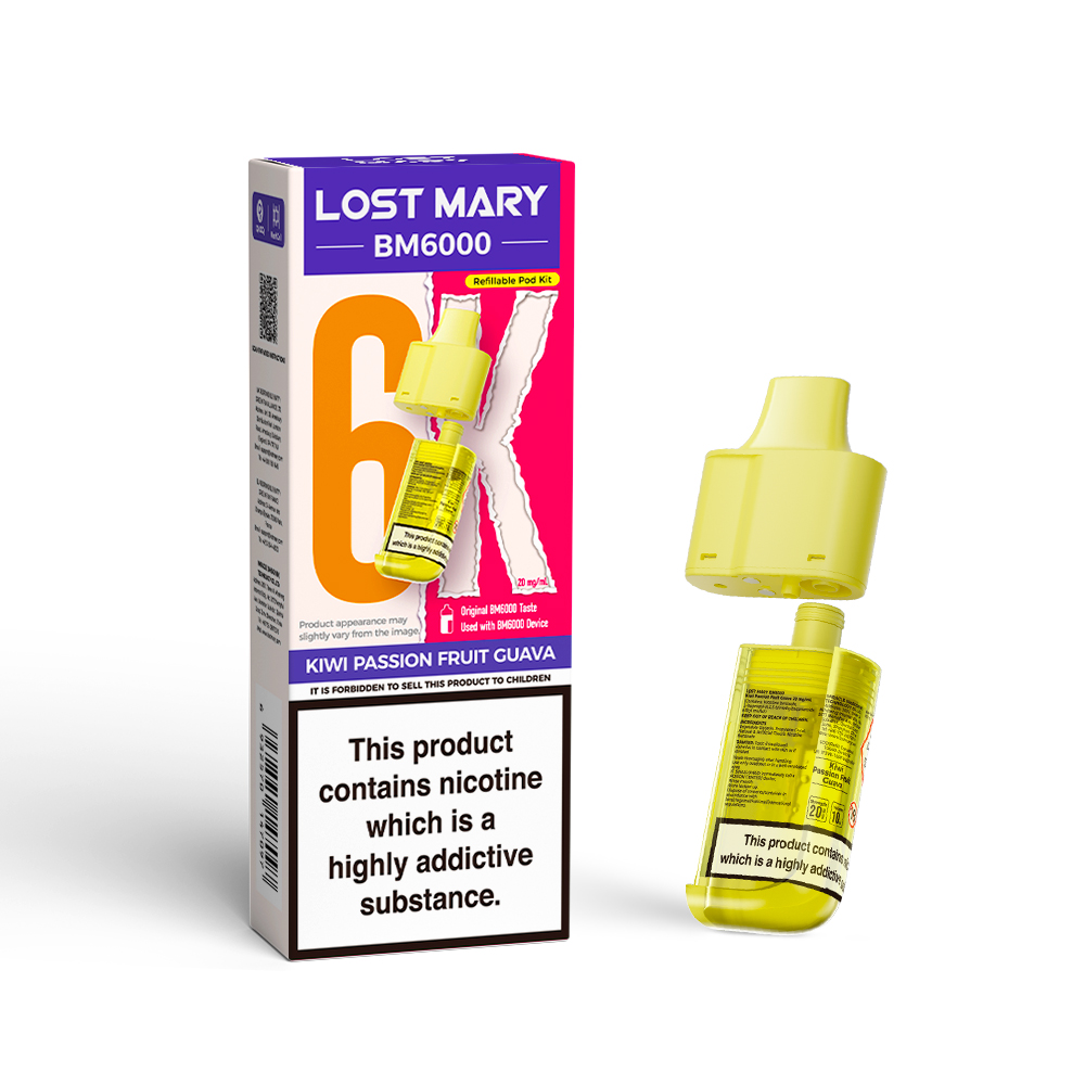 Lost Mary BM6000 Prefilled Pods - Oxford Vapours - Begin Your Vaping Journey With Oxford Vapours