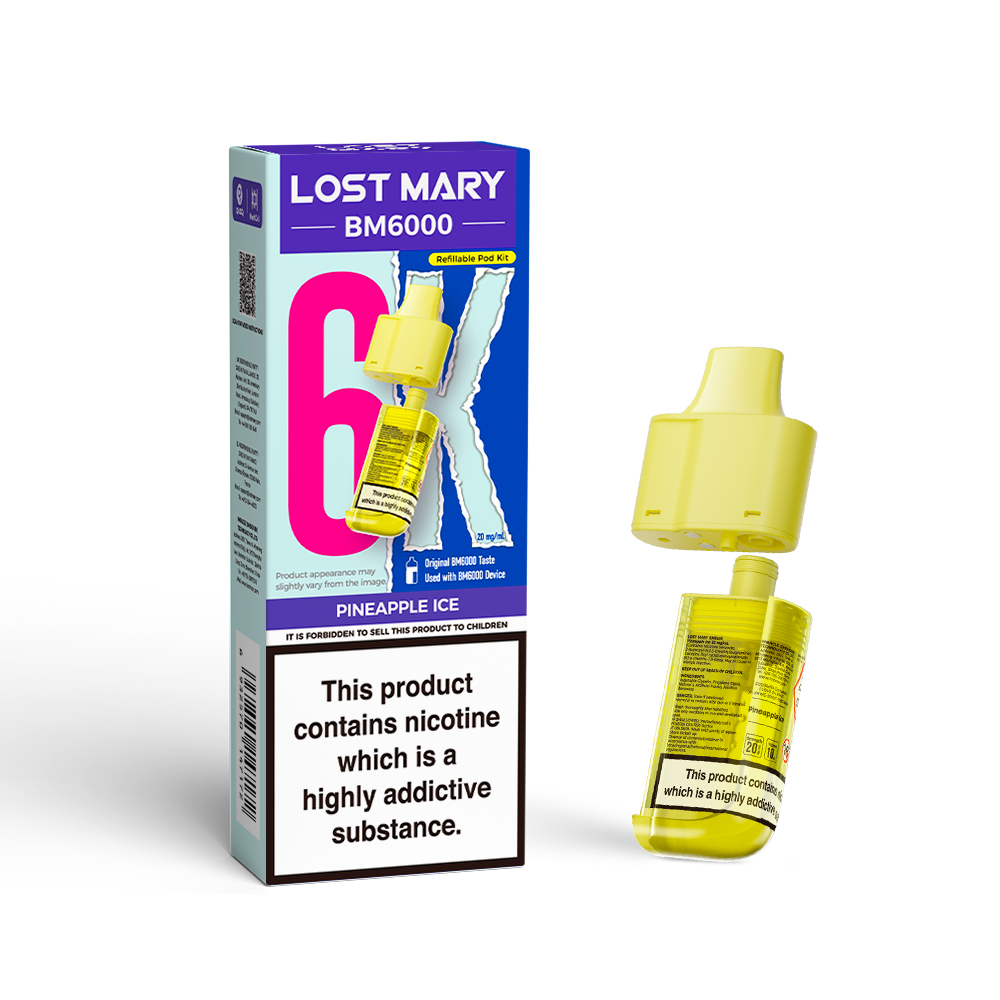 Lost Mary BM6000 Prefilled Pods - Oxford Vapours - Begin Your Vaping Journey With Oxford Vapours