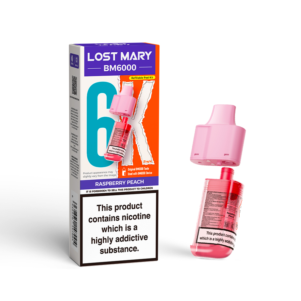 Lost Mary BM6000 Prefilled Pods - Oxford Vapours - Begin Your Vaping Journey With Oxford Vapours