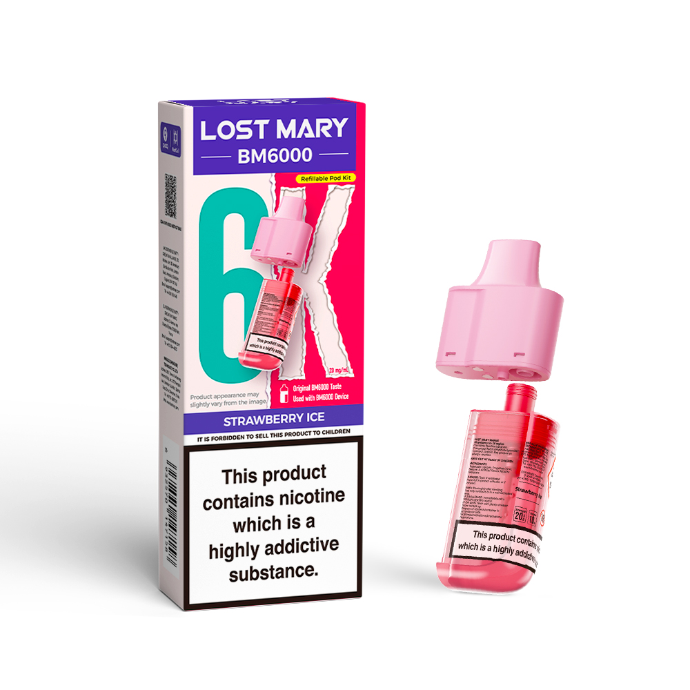 Lost Mary BM6000 Prefilled Pods - Oxford Vapours - Begin Your Vaping Journey With Oxford Vapours
