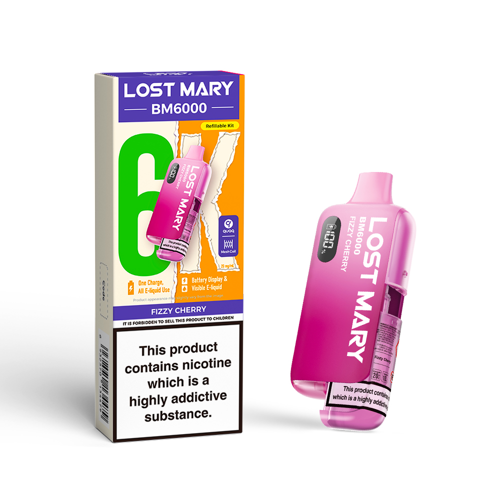 Lost Mary BM6000 Kit - Oxford Vapours - Begin Your Vaping Journey With Oxford Vapours