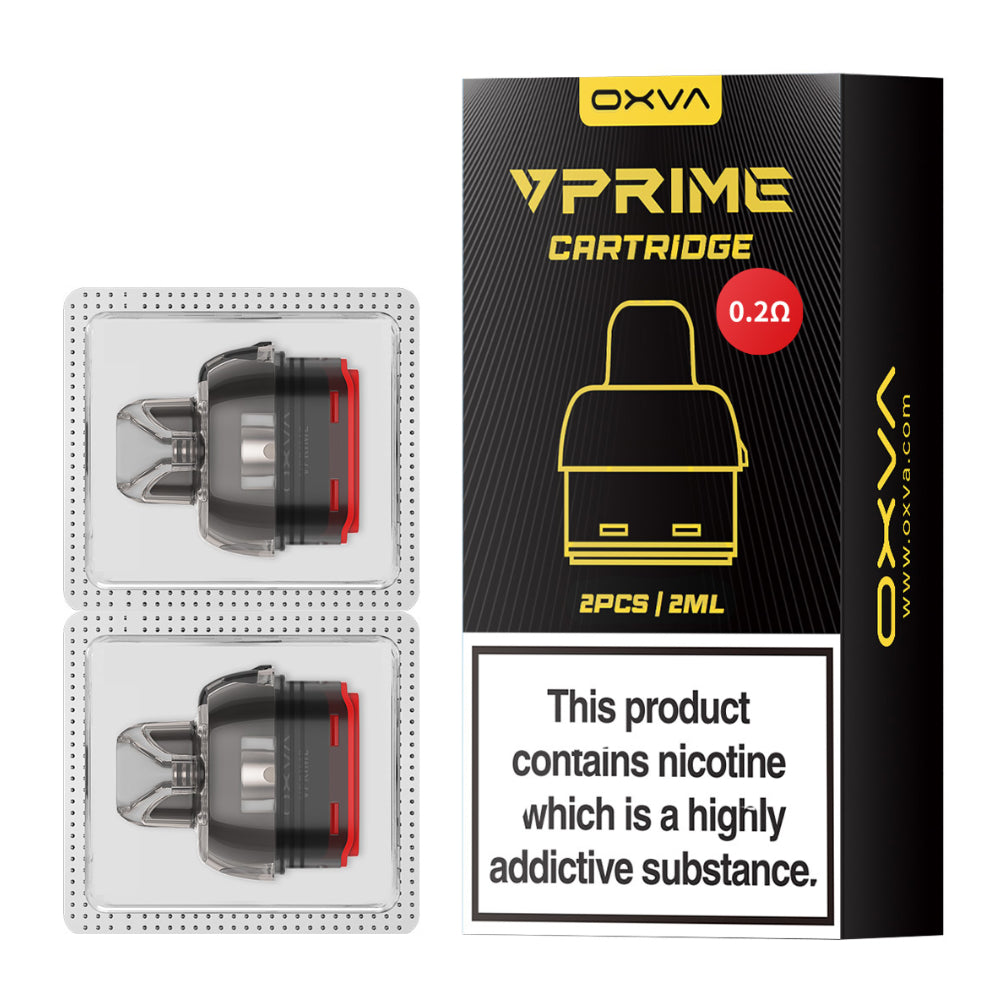 OXVA VPrime Replacement Pods - Oxford Vapours - Begin Your Vaping Journey With Oxford Vapours