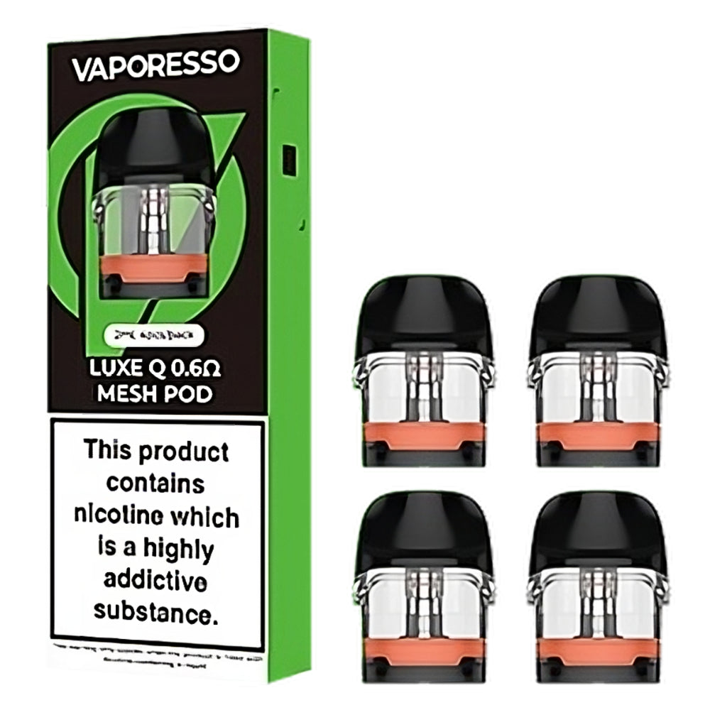 Vaporesso Luxe Q Replacement Pods - Oxford Vapours - Begin Your Vaping Journey With Oxford Vapours