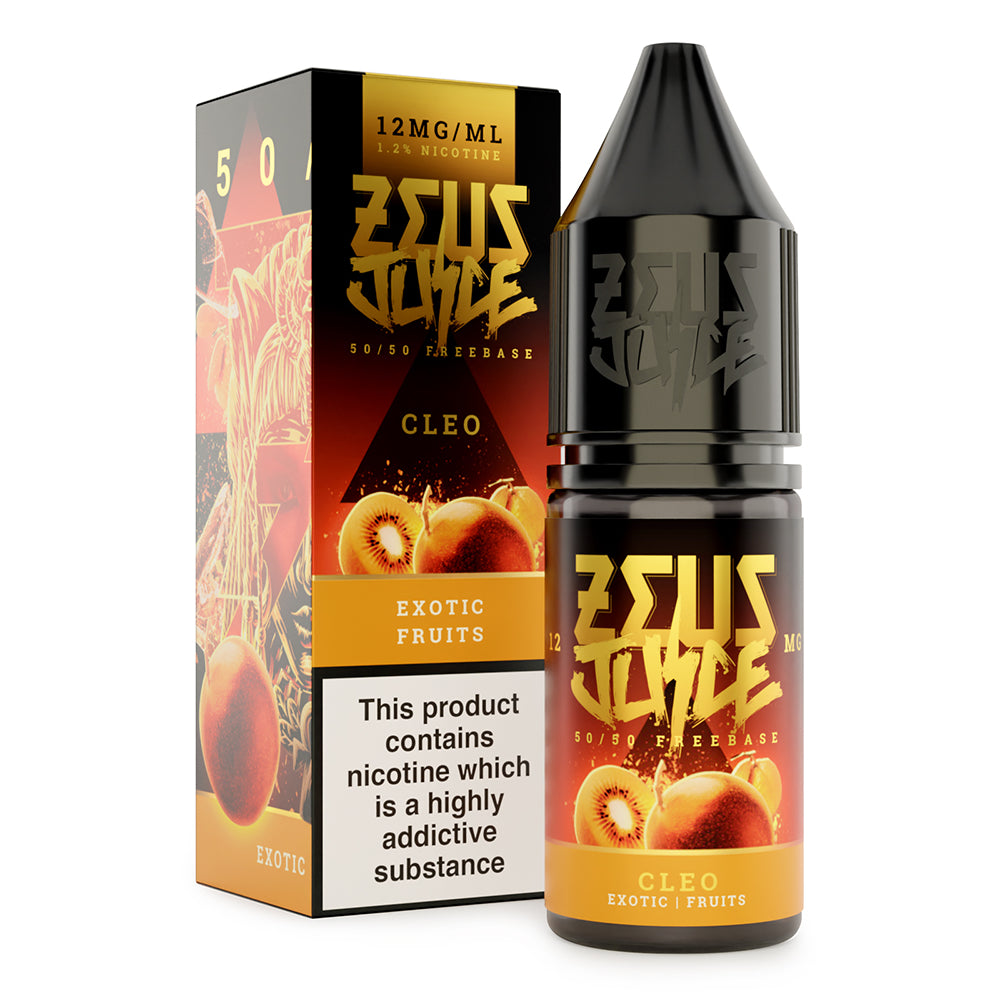 Zeus Juice 10ml Freebase Nicotine - Oxford Vapours - Begin Your Vaping Journey With Oxford Vapours