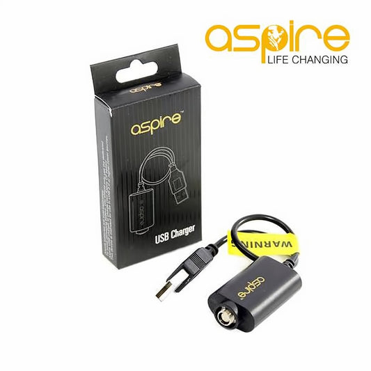 Aspire 1000mah USB charge cable - Oxford Vapours
