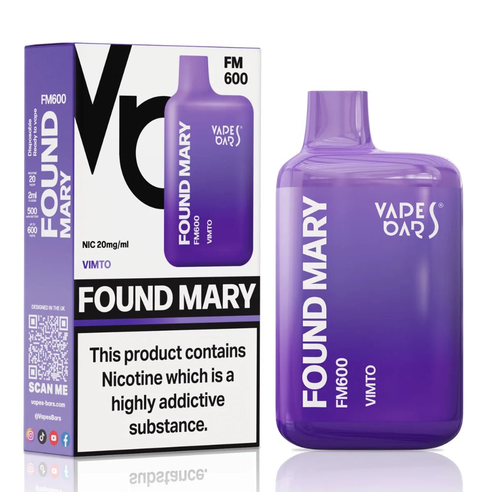 Found Mary FM600 Disposable - Oxford Vapours