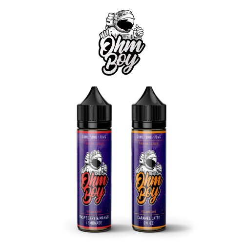 Ohm Boy ELiquids Volume I 50ml Shortfills Oxford Vapours