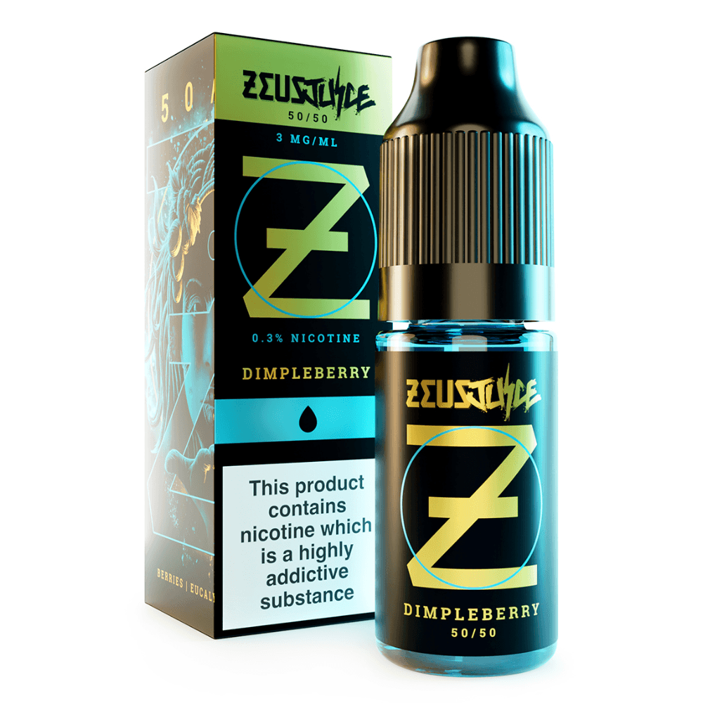 Zeus Juice 10ml Freebase Nicotine - Oxford Vapours - Begin Your Vaping Journey With Oxford Vapours