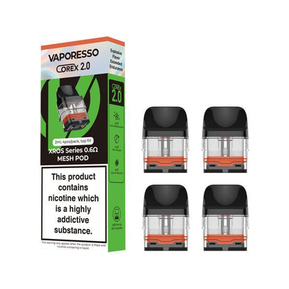 Vaporesso Xros Series Corex 2.0 Replacement Pods - Oxford Vapours Oxford Vapours Vaporesso Xros Series Corex 2.0 Replacement Pods - Oxford Vapours Oxford Vapours