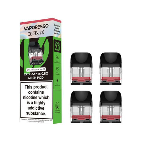 Vaporesso XROS Series Corex 2.0 Replacement Pods - Oxford Vapours - Begin Your Vaping Journey With Oxford Vapours