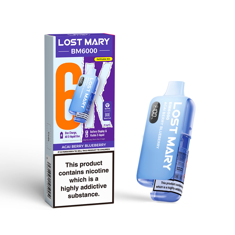 Lost Mary BM6000 Kit - Oxford Vapours - Begin Your Vaping Journey With Oxford Vapours