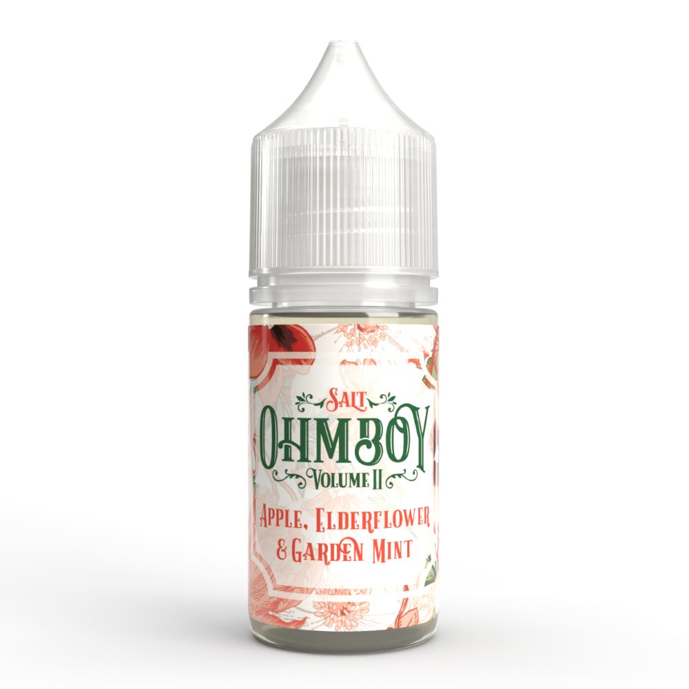 Apple, Elderflower & Garden Mint 10ml Nic Salt by Ohm Boy E-Liquids - Oxford Vapours - Begin Your Vaping Journey With Oxford Vapours