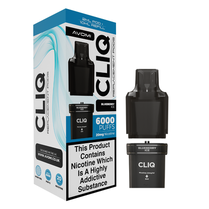 Avomi Cliq Pre-filled Pods - Oxford Vapours - Begin Your Vaping Journey With Oxford Vapours