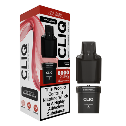 Avomi Cliq Pre-filled Pods - Oxford Vapours - Begin Your Vaping Journey With Oxford Vapours