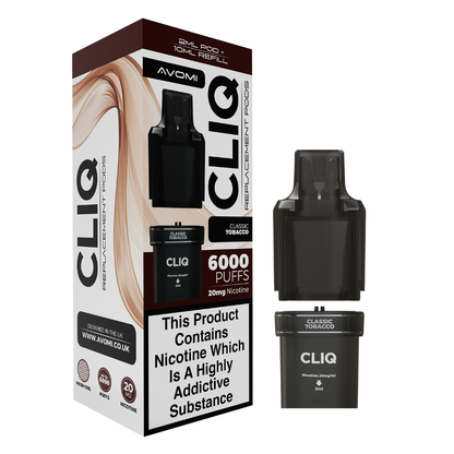 Avomi Cliq Pre-filled Pods - Oxford Vapours - Begin Your Vaping Journey With Oxford Vapours