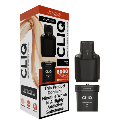 Avomi Cliq Pre-filled Pods - Oxford Vapours - Begin Your Vaping Journey With Oxford Vapours