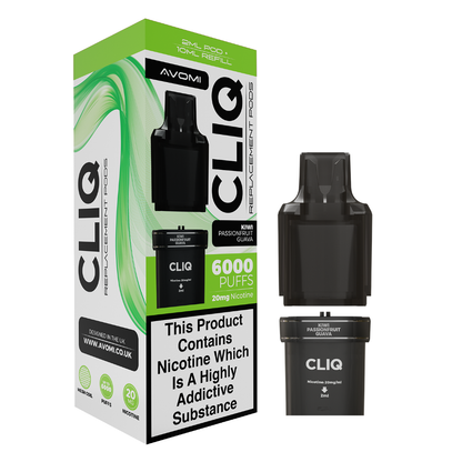 Avomi Cliq Pre-filled Pods - Oxford Vapours - Begin Your Vaping Journey With Oxford Vapours