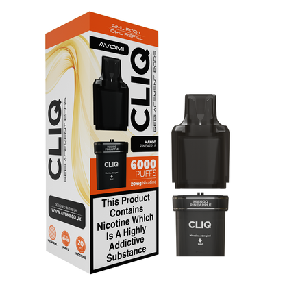 Avomi Cliq Pre-filled Pods - Oxford Vapours - Begin Your Vaping Journey With Oxford Vapours