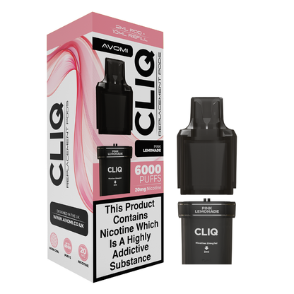 Avomi Cliq Pre-filled Pods - Oxford Vapours - Begin Your Vaping Journey With Oxford Vapours