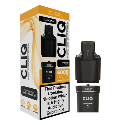 Avomi Cliq Pre-filled Pods - Oxford Vapours - Begin Your Vaping Journey With Oxford Vapours