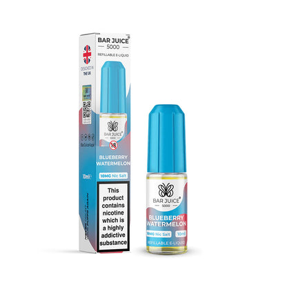 Blueberry Watermelon 10ml Nic Salt by Bar Juice 5000 - Oxford Vapours - Begin Your Vaping Journey With Oxford Vapours