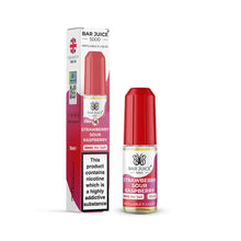 Strawberry Sour Raspberry 10ml Nic Salt by Bar Juice 5000 - Oxford Vapours - Begin Your Vaping Journey With Oxford Vapours