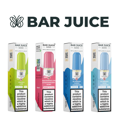 Bar Juice 5000 10ml Nic Salts - 5mg