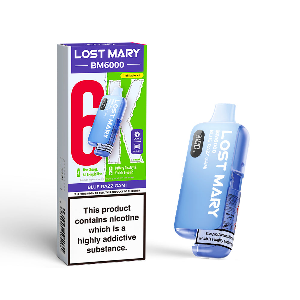 Lost Mary BM6000 Kit - Oxford Vapours - Begin Your Vaping Journey With Oxford Vapours