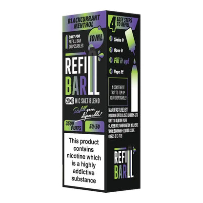 Bowmans Refill Bar 10ml Nic Salts - Oxford Vapours - Begin Your Vaping Journey With Oxford Vapours
