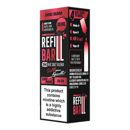 Bowmans Refill Bar 10ml Nic Salts - Oxford Vapours - Begin Your Vaping Journey With Oxford Vapours
