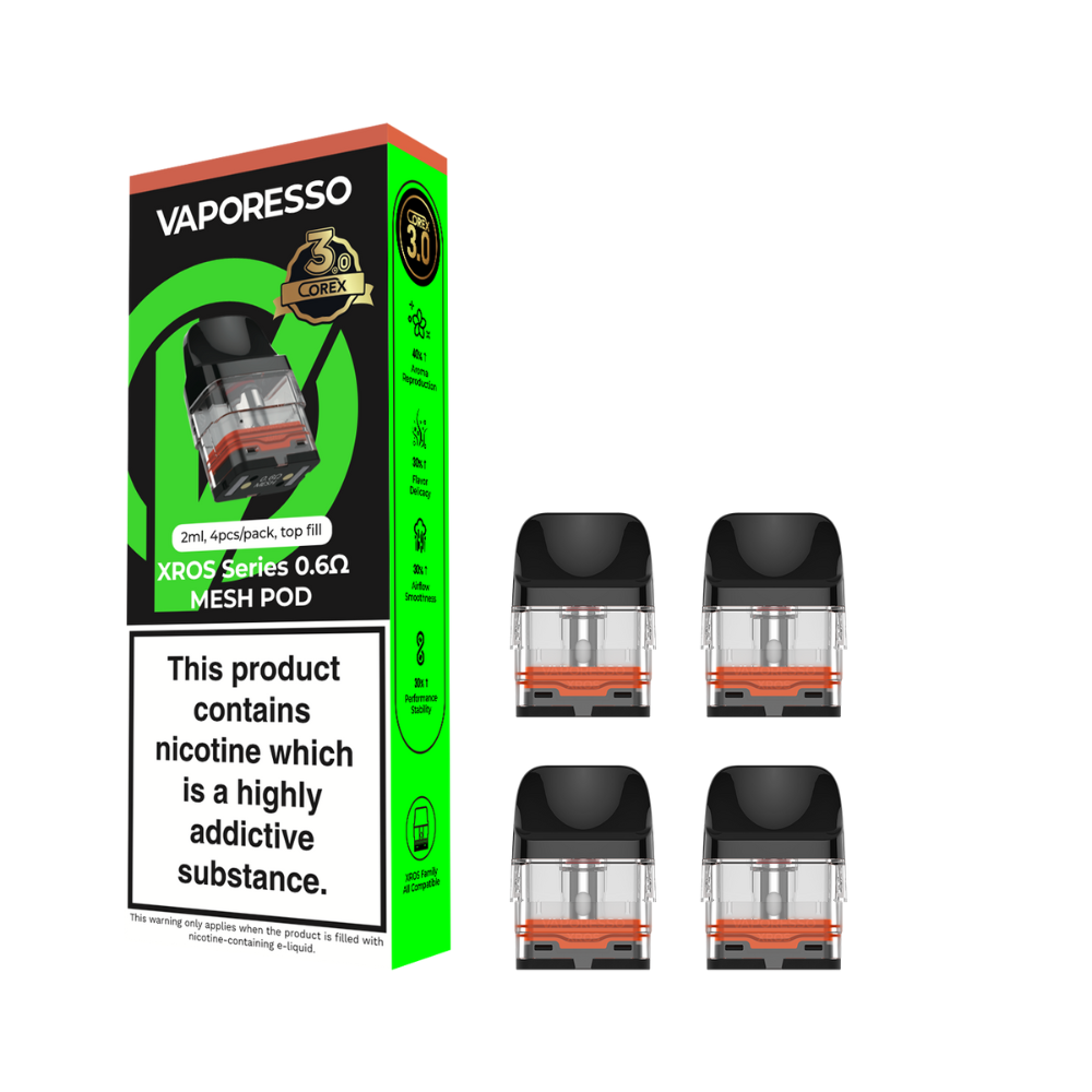 Vaporesso Xros Series Corex 3.0 Replacement Pods - Oxford Vapours Oxford Vapours Vaporesso Xros Series Corex 3.0 Replacement Pods - Oxford Vapours Oxford Vapours