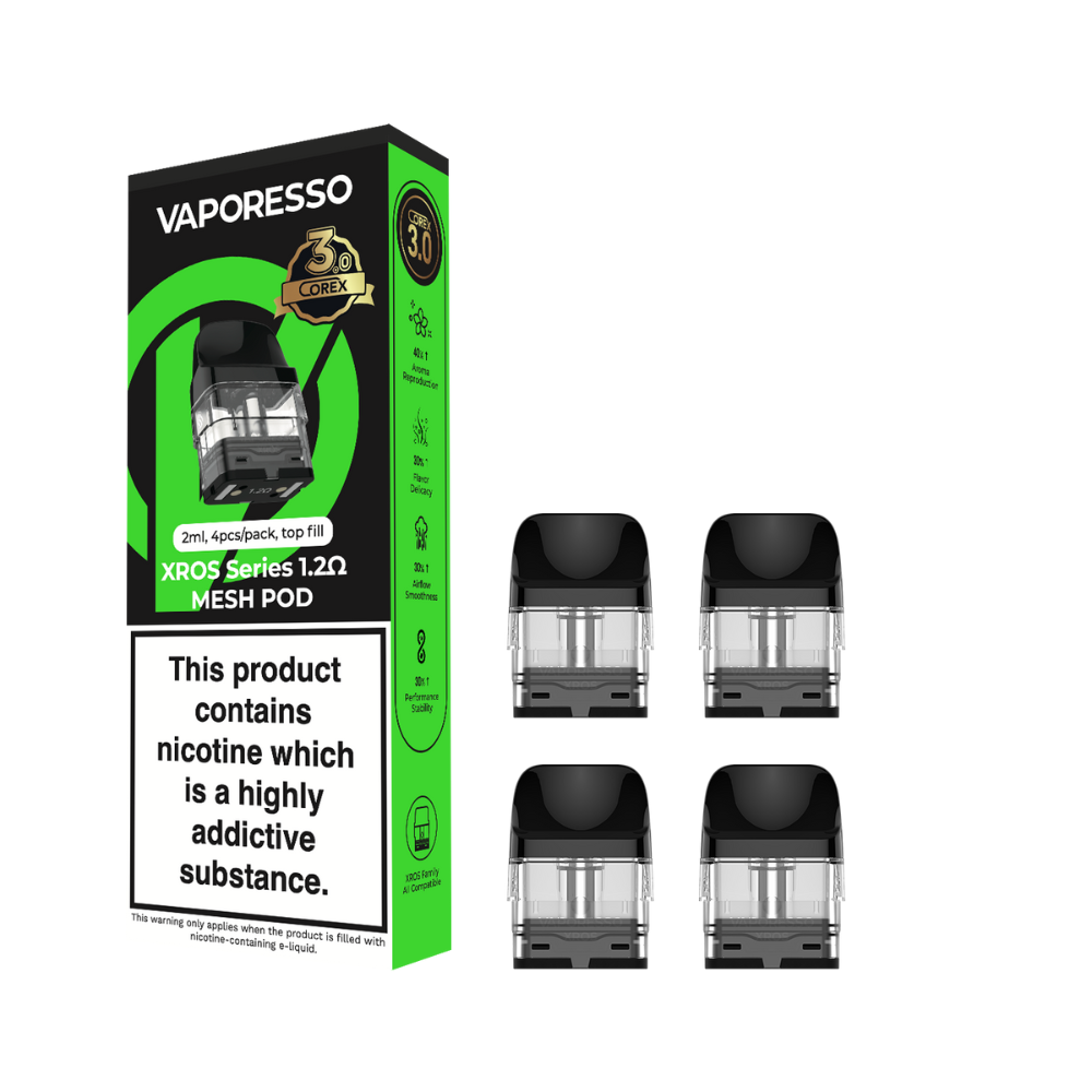 Vaporesso Xros Series Corex 3.0 Replacement Pods - Oxford Vapours Oxford Vapours Vaporesso Xros Series Corex 3.0 Replacement Pods - Oxford Vapours Oxford Vapours