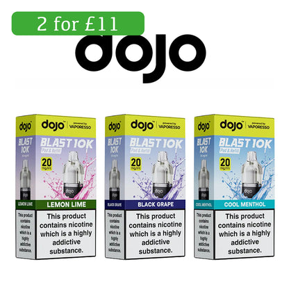 Vaporesso Dojo Blast 10K Prefilled Pods