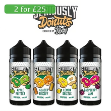 Doozy Vape Seriously Donuts 100ml Shortfills - Oxford Vapours - Begin Your Vaping Journey With Oxford Vapours