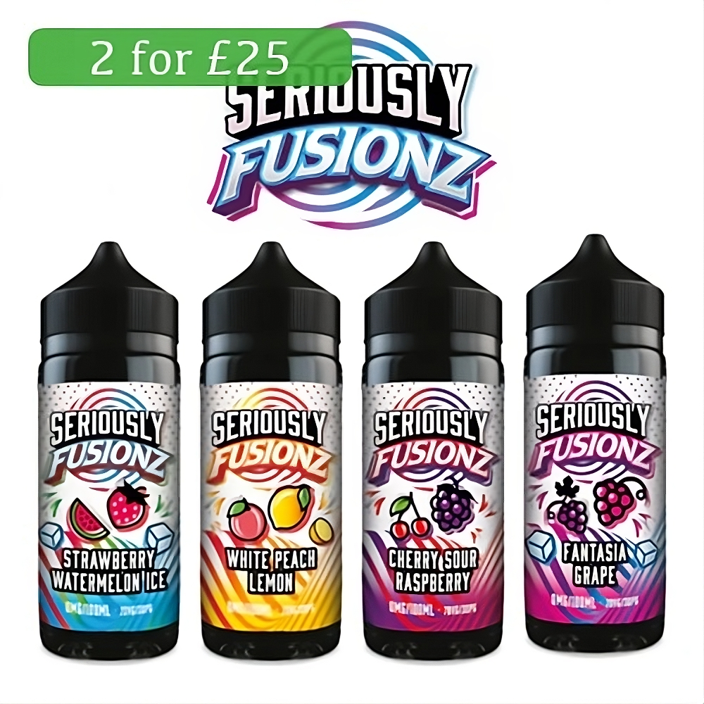 Doozy Vape Seriously Fusionz 100ml Shortfills