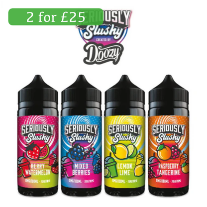 Doozy Vape Seriously Slushy 100ml Shortfills - Oxford Vapours - Begin Your Vaping Journey With Oxford Vapours