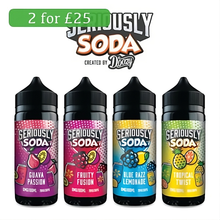 Doozy Vape Seriously Soda 100ml Shortfills - Oxford Vapours - Begin Your Vaping Journey With Oxford Vapours