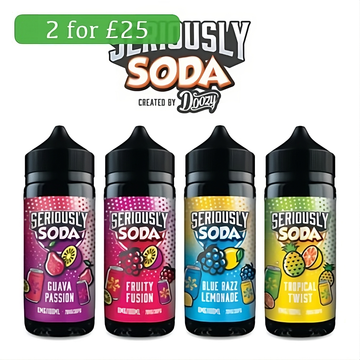 Doozy Vape Seriously Soda 100ml Shortfills