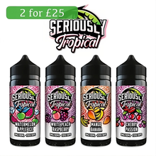 Doozy Vape Seriously Tropical 100ml Shortfills - Oxford Vapours - Begin Your Vaping Journey With Oxford Vapours