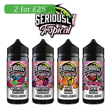 Doozy Vape Seriously Tropical 100ml Shortfills