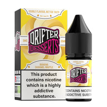 Banana Caramel Waffle 10ml Nic Salt by Drifter Bar Salts