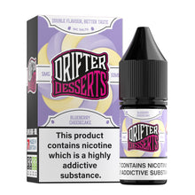 Blueberry Cheesecake 10ml Nic Salt by Drifter Bar Salts