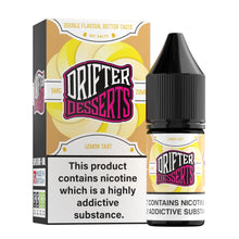Lemon Tart 10ml Nic Salt by Drifter Bar Salts