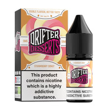 Strawberry Donut 10ml Nic Salt by Drifter Bar Salts